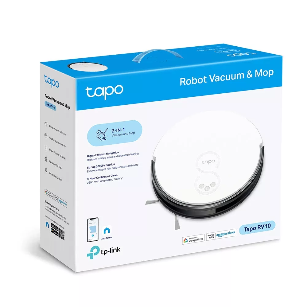 TP-Link Tapo RV10 Robot Vacuum & Mop | TP-TAPO-RV10 - view 2