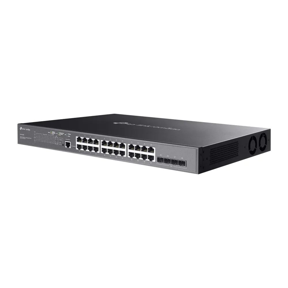 TP-Link Omada 28-Port PoE+ Gigabit L2+ Managed Switch with 4 SFP Slots - view 4