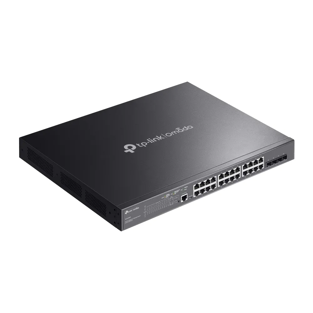 TP-Link Omada 28-Port PoE+ Gigabit L2+ Managed Switch with 4 SFP Slots - view 2