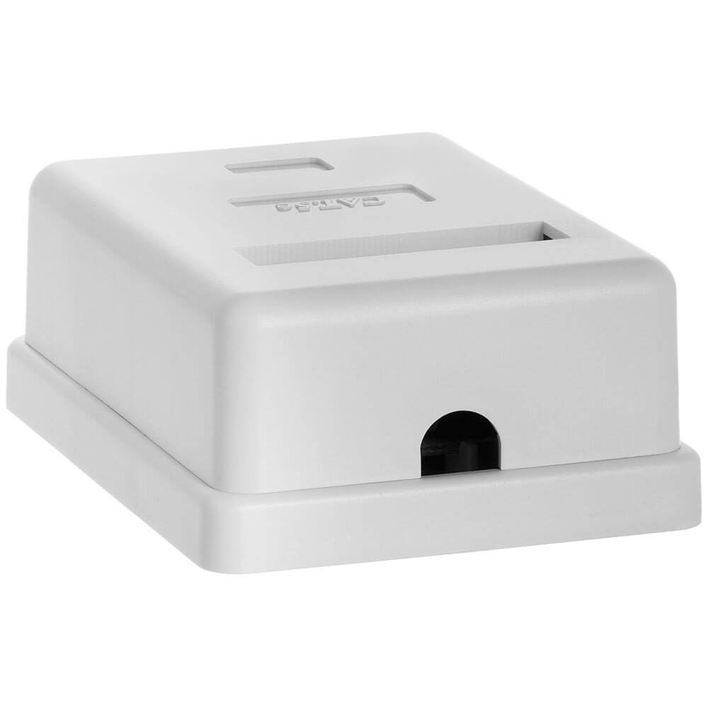 Acconet CAT5e Single RJ45 Wall Box | CAT5-BOX-1 - view 2