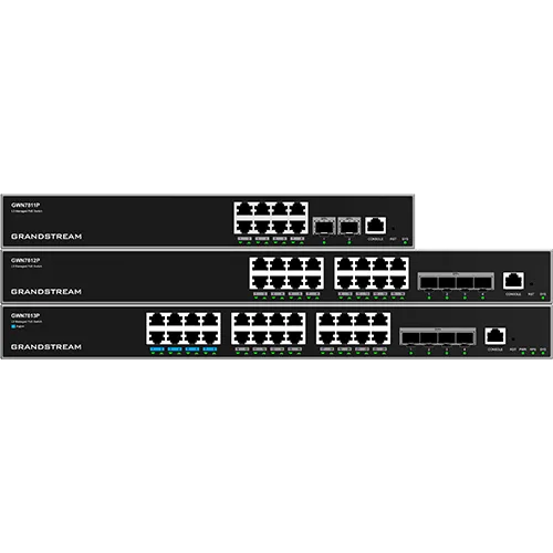Grandstream Enterprise L3 Multi-Gigabit PoE Switch 420W | GWN7822P