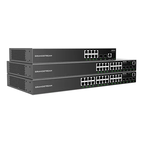 Grandstream Enterprise L3 Multi-Gigabit PoE Switch 420W | GWN7822P - view 4