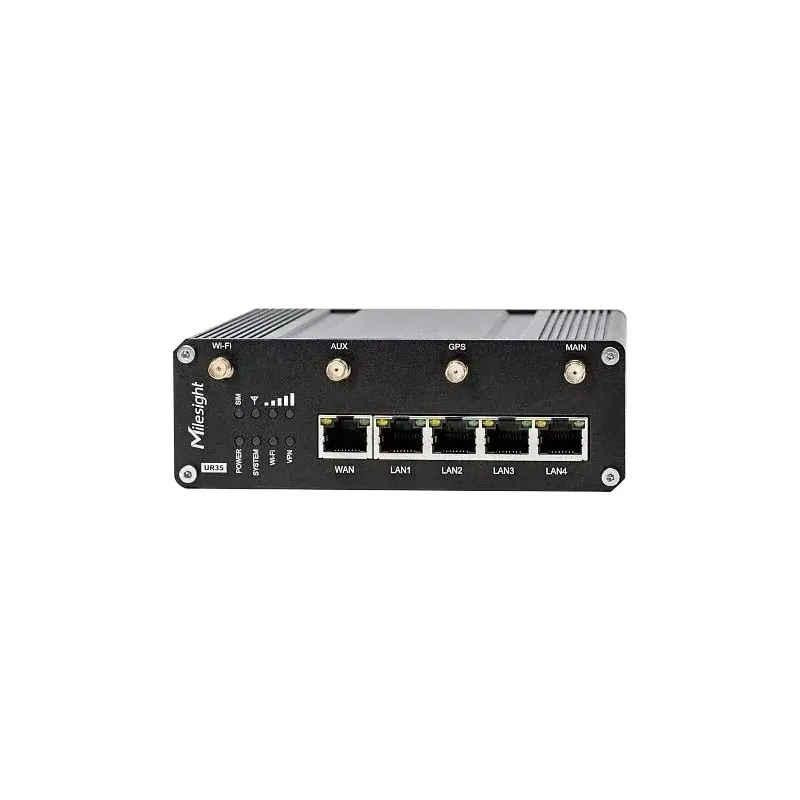 Milesight UR75 5G Industrial Cellular Router with GPS & PoE | UR75-504AE-P-W2 - view 4