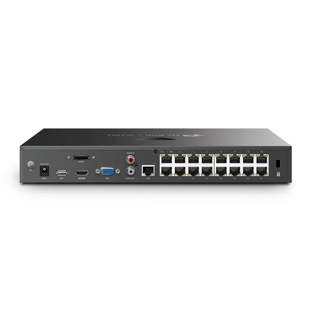 TP-Link VIGI 16-Channel PoE+ NVR with 4K HDMI | NVR2016H-16MP - view 3