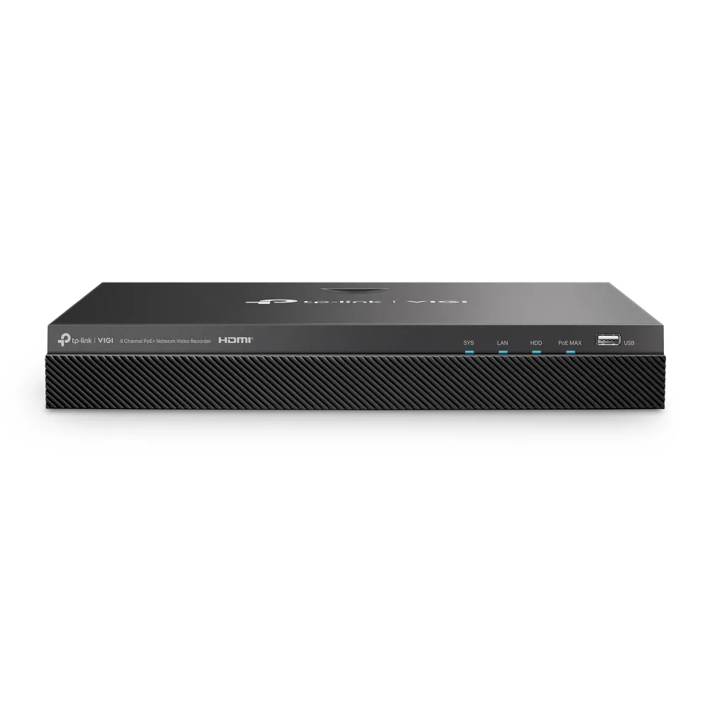 TP-Link VIGI 8-Channel 4K PoE+ NVR | NVR2008H-8MP