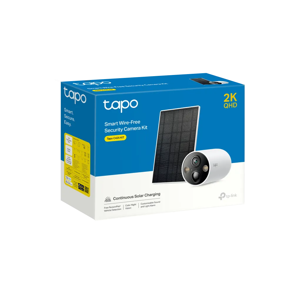TP-Link Tapo 2K Solar Wi-Fi Security Camera Kit | C425 - view 2