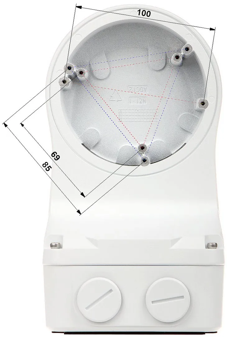UNV - Wall mounted Assembling Bracket - view 3