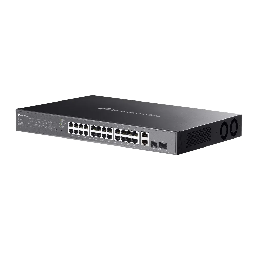 TP-Link Omada 28-Port PoE+ Managed Switch | TP-ES228GMP - view 3