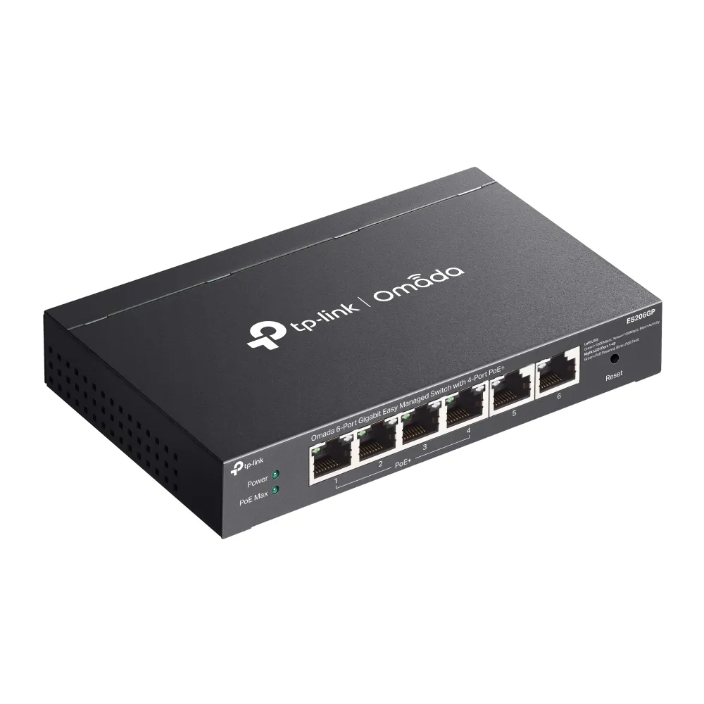 TP-Link Omada 6-Port Gigabit Easy Managed Switch with 4-Port PoE+ - view 5