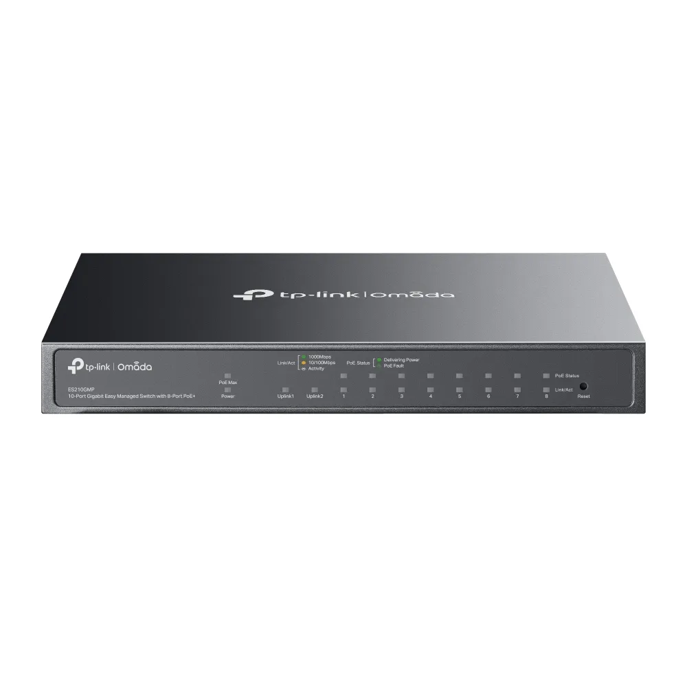 TP-Link Omada 10-Port Gigabit Easy Managed Switch with 8-Port PoE+ - view 2
