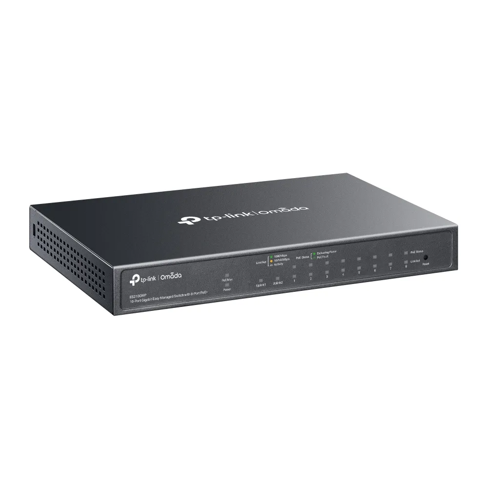 TP-Link Omada 10-Port Gigabit Easy Managed Switch with 8-Port PoE+ - view 4