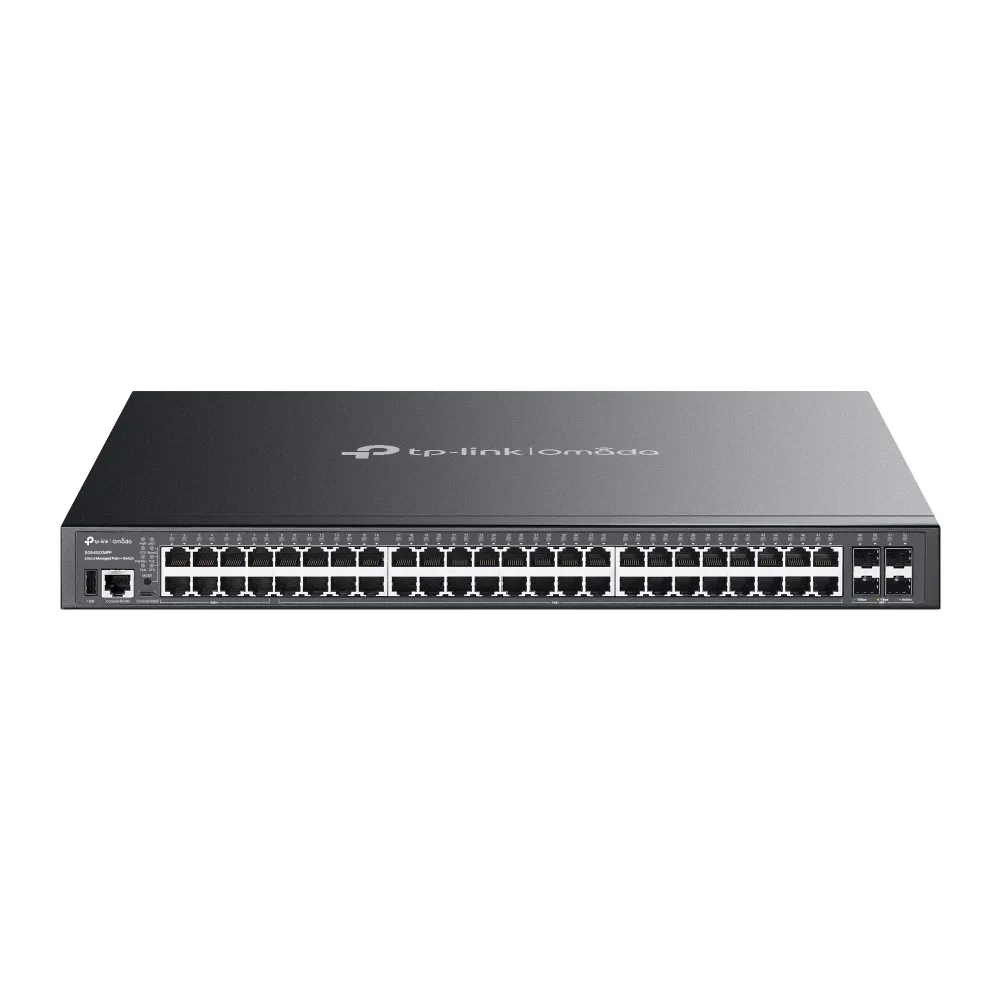 TP-Link Omada 48-Port Gigabit Stackable Lite L3 Managed PoE++ Switch with 4× 10G Slots - view 2