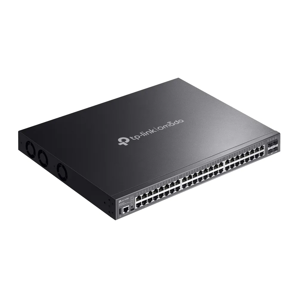 TP-Link Omada 48-Port Gigabit Stackable Lite L3 Managed PoE++ Switch with 4× 10G Slots - view 4