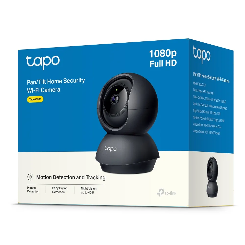 TP-Link Tapo Pan/Tilt Home Security WiFi Camera | Tapo C201 - view 2