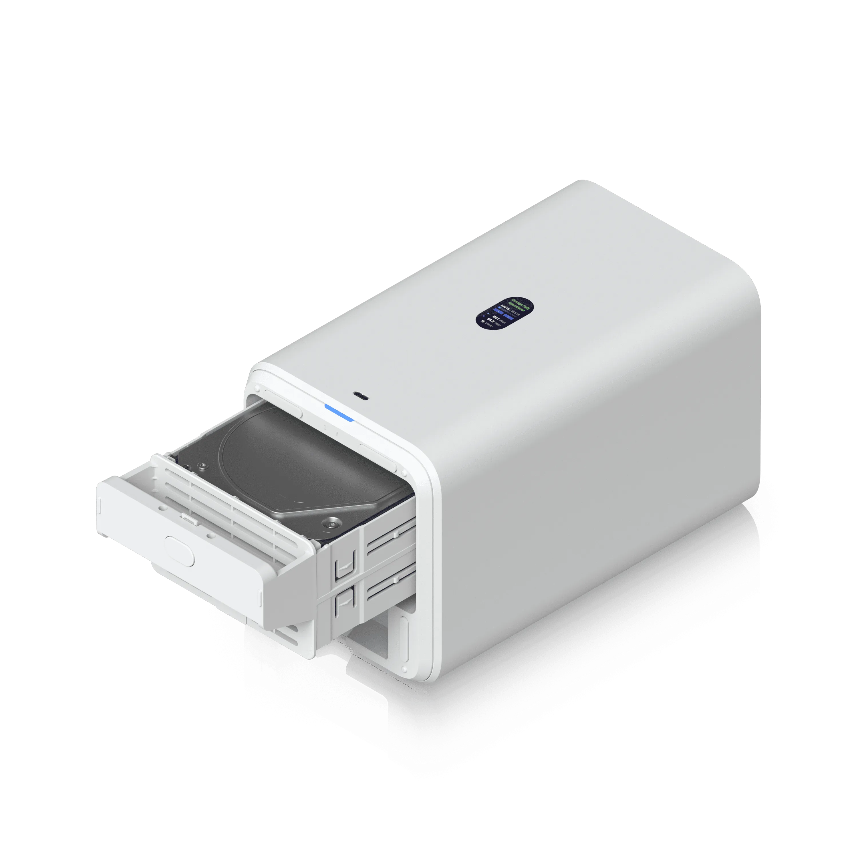 Ubiquiti UniFi NAS 2 Bay White | UNAS-2-W - view 3