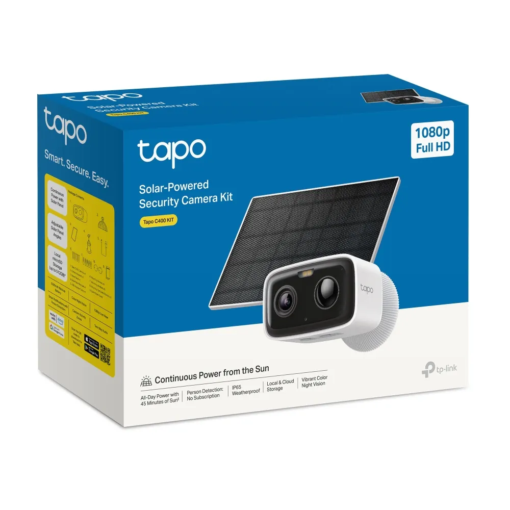 TP-Link Solar-Powered Wi-Fi Security Camera Kit | Tapo C400 KIT - view 3