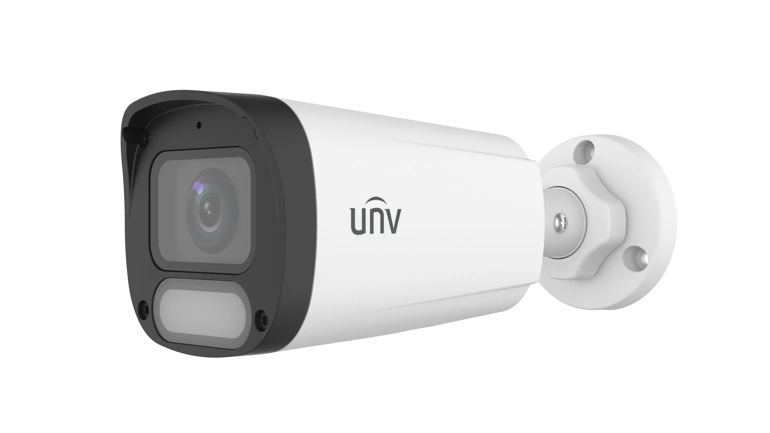 Uniview UNV 4MP Owlview Wise-ISP Fixed Warm Light Bullet IP Camera 4mm | IPC2314LE-ADF40K-WP-L