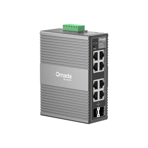 TP-Link Omada 8-Port Gigabit Industrial Easy Managed Switch with 6 Gigabit Ports and 2 SFP Ports - view 3