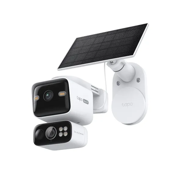 TP-Link Tapo 2K Dual-Lens Pan/Tilt Solar Wi-Fi Security Camera Kit | C645D-KIT - view 2