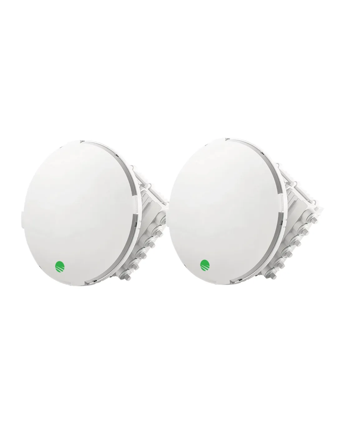 Siklu E-Band (80GHz) Complete PTP link FDD 1Gbps. 2ft EXT Dual-Band Antennas w/ 5GHz Failover Feed | SK-EH1200FX-1000-DB
