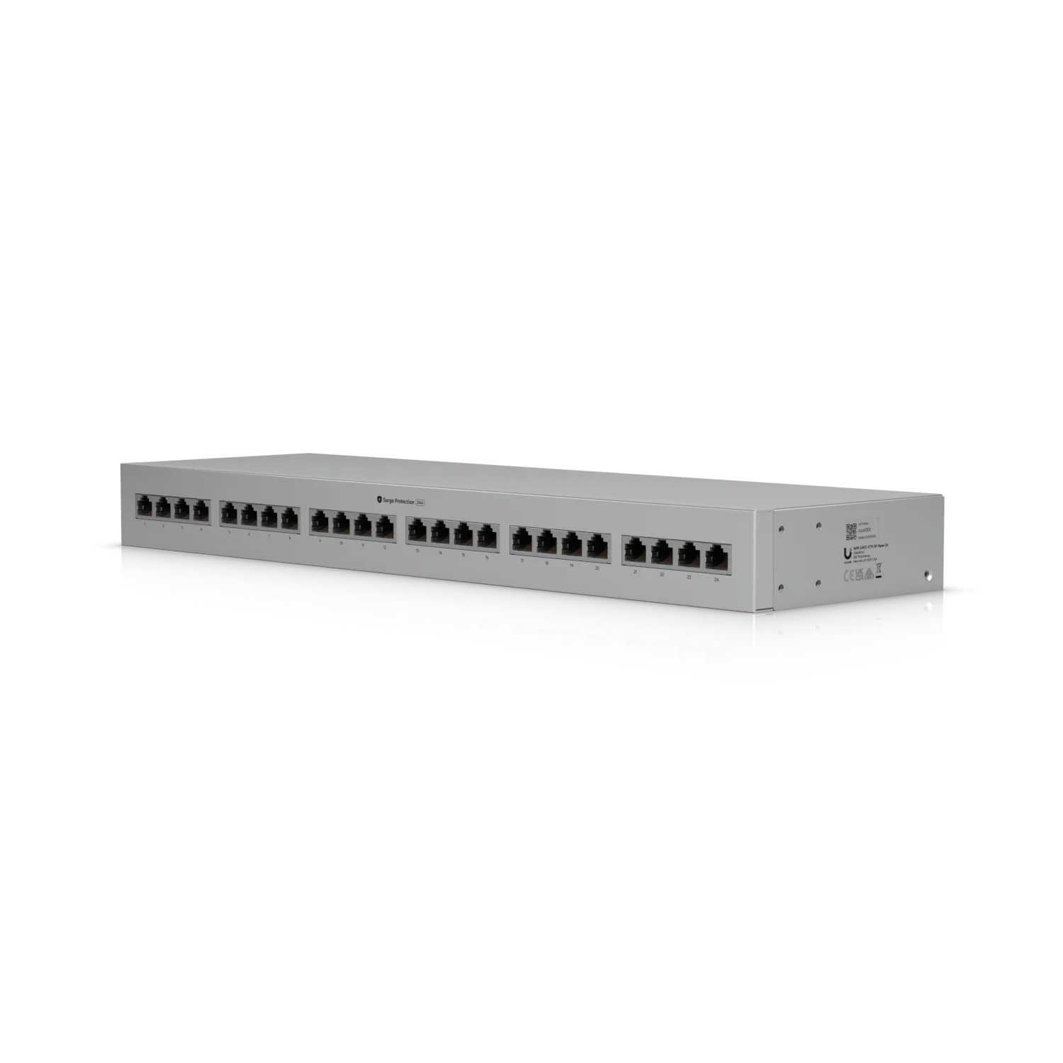 Ubiquiti Ethernet Surge Protection Rackmount Panel | UACC-ETH-SP-Panel-24