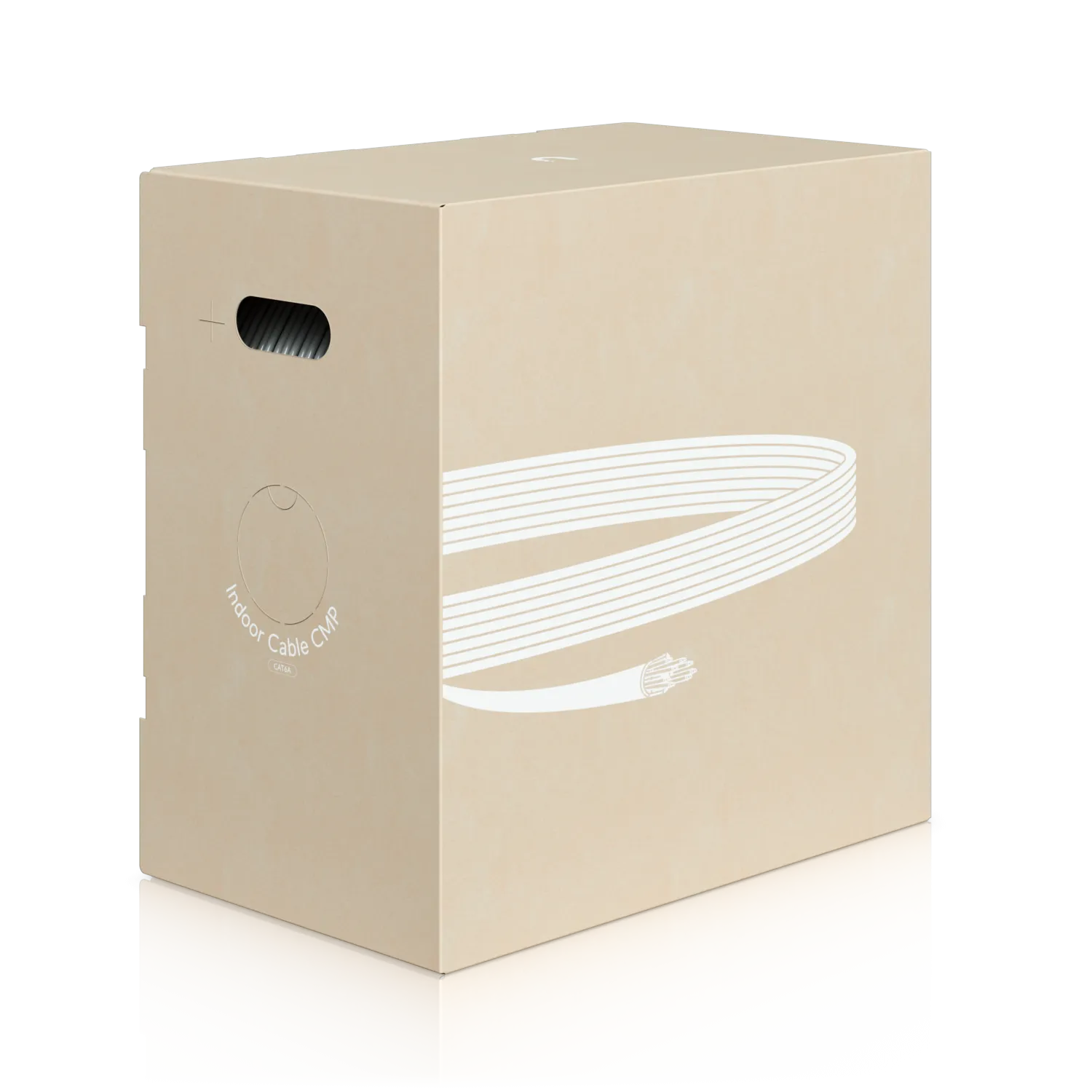 Ubiquiti UniFi Indoor 305m Cable Cat6A CMP (Plenum) rated, Fire-Resistant Jacket | UACC-Cable-C6A-CMP