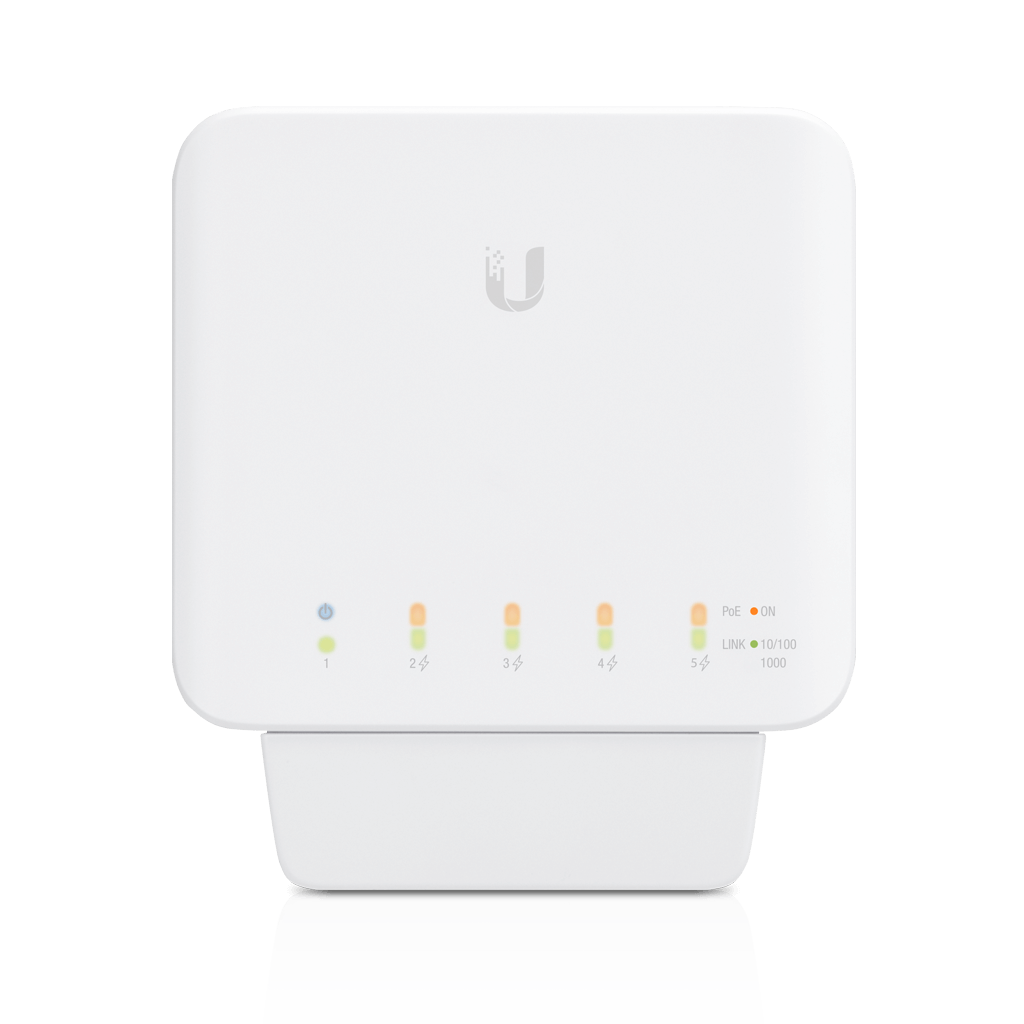 Ubiquiti UniFi Flex 5 Port Gigabit 1 PoE In 4 PoE Out Switch | USW-Flex - view 3