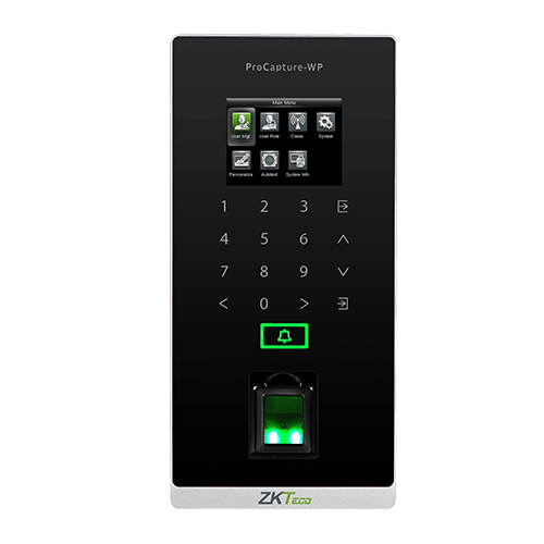 ZKTeco - Outdoor Access fingerprint and RFID. Dry, wet, rough fingers