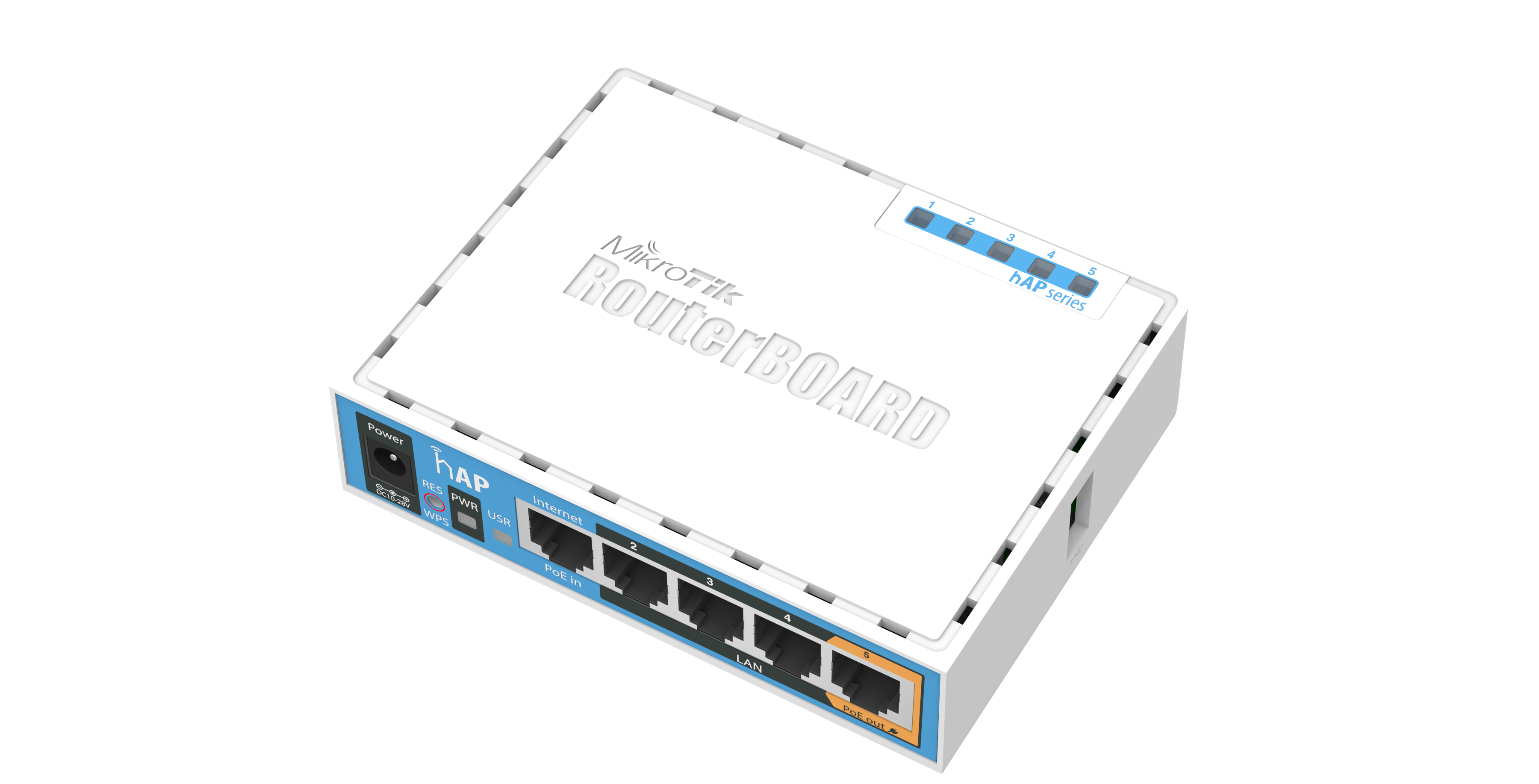 MikroTik hAP - 2.4GHz desktop Wi-Fi Router