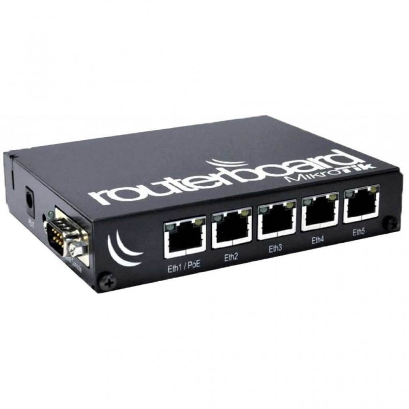 MikroTik RouterBOARD 450Gx4 with 5 GB LAN ports and 1 microSD slots *No Enclosure - view 2
