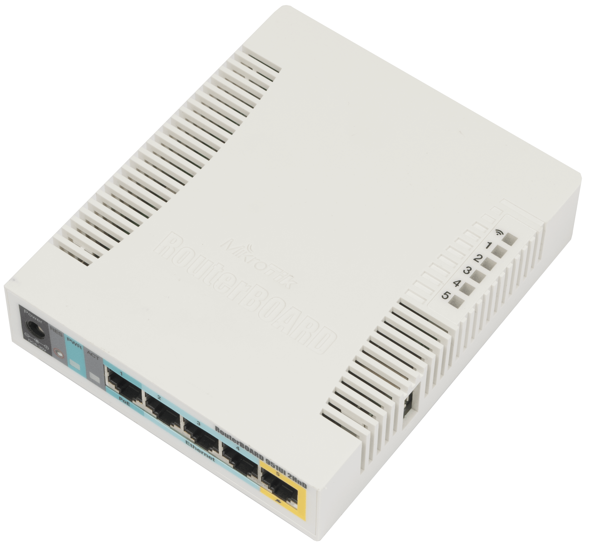 MikroTik RB951Ui-2HnD - 2.4GHz high power desktop Wi-Fi Router