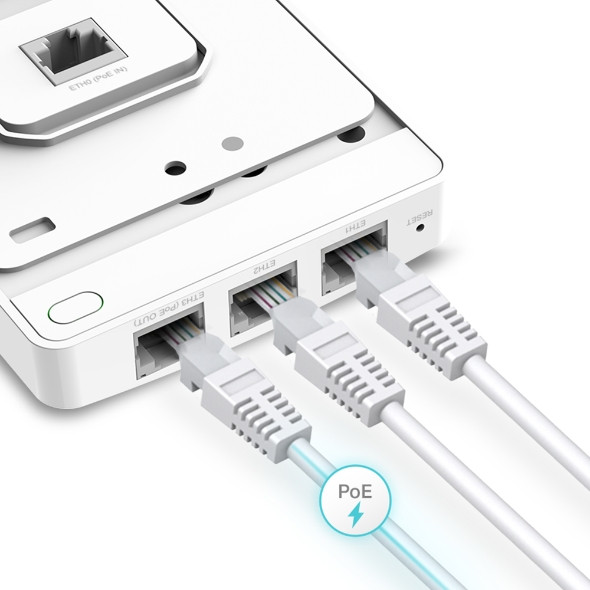 TP-Link AC1200 Wall Plate Access Point - view 3
