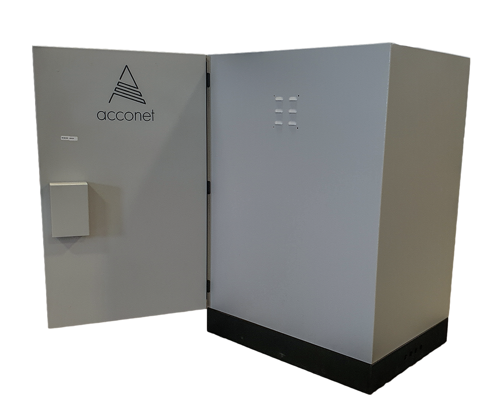 Acconet 20U Outdoor Ventilated Cabinet | RM-CAB-20U-IP55-OUT - view 5