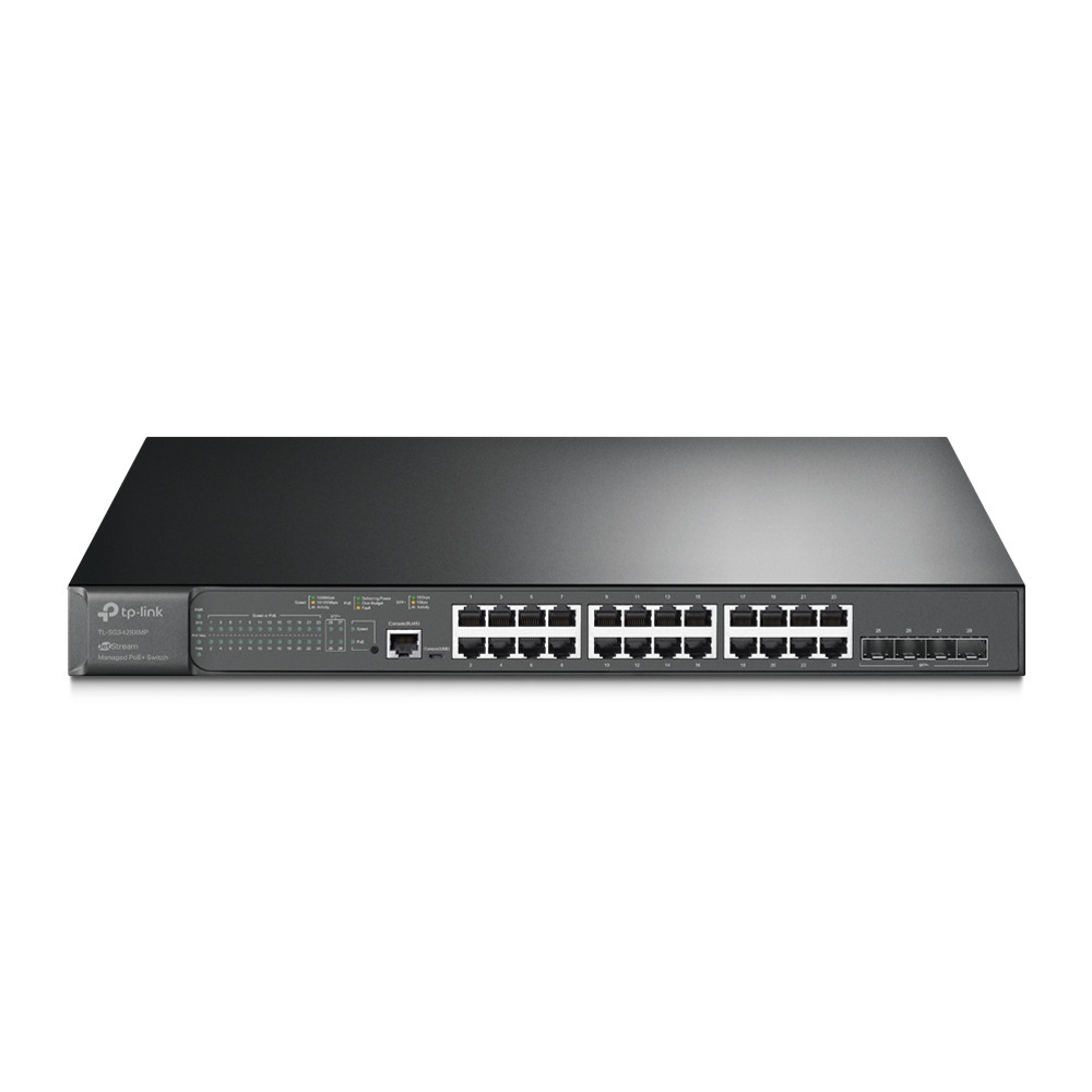 TP-Link Jetstream 24-Port Gigabit PoE+ L2+ Managed Switch