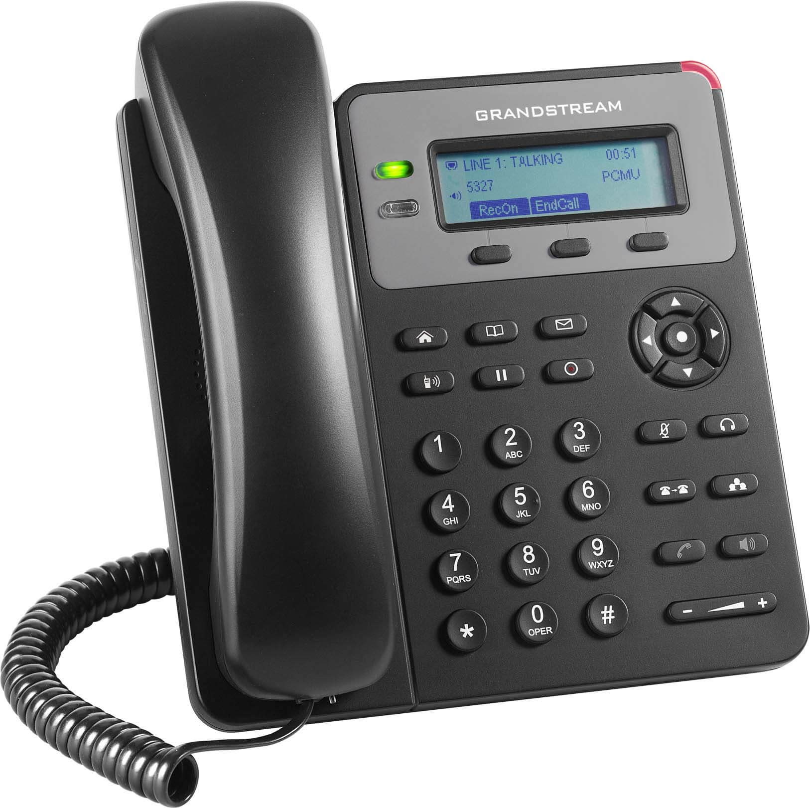 Grandstream 1 Line Desk Phone | GXP1615 - view 2