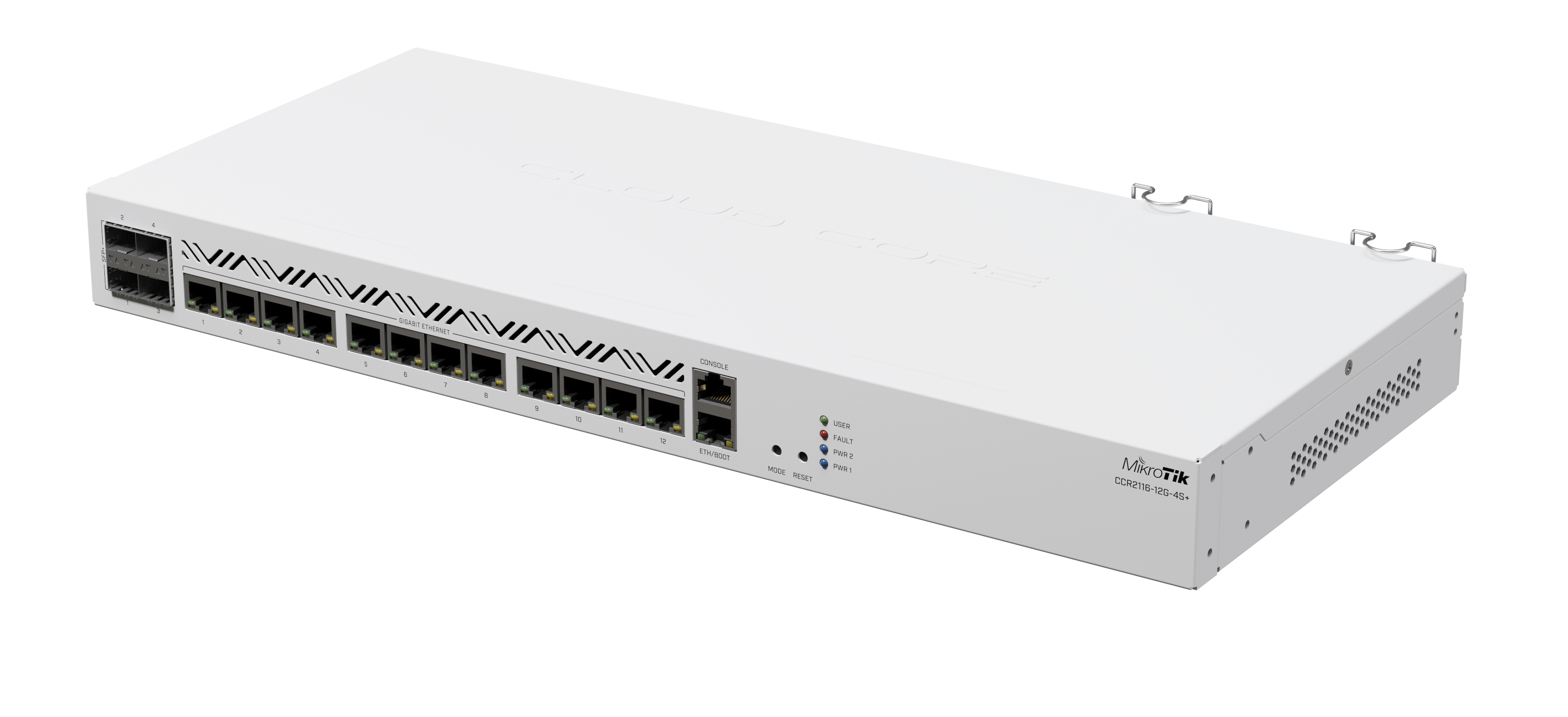 MikroTik Cloud Core 12 Port Gigabit 4SFP+ 16 Core Router | MT-RBCCR2116-12G-4S+ - view 4