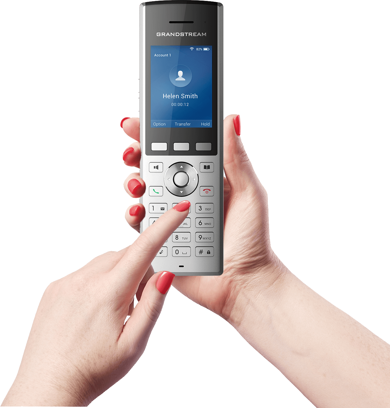 Grandstream Enterprise Cordless WiFi Phone | WP820 - view 3