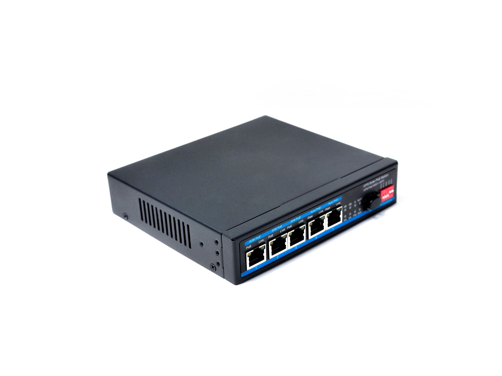 5 Port Gigabit MPPT Solar POE switch (Selectable IEEE802.3af/at/POE++) + 1 SFP port. - view 3