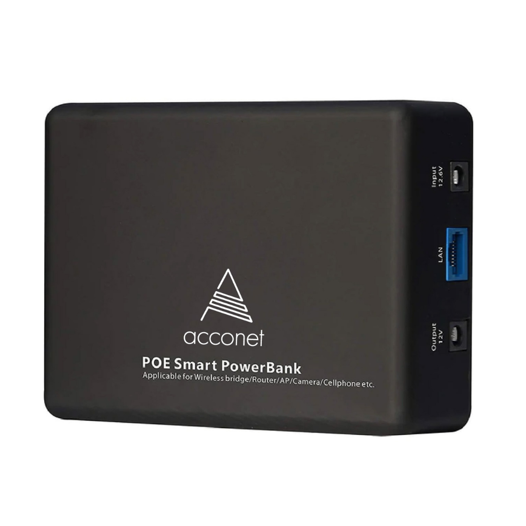 Acconet PoE Mini-UPS, 802.3at PoE Standard