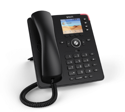 Snom D713 4-line Desktop SIP Phone - No PSU Included - 4-line 2.8'' Colour Display