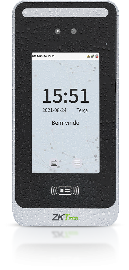 ZKTeco - Speedface M4, Facial, Palm, Card &amp; Password Outdoor Access Control Reader