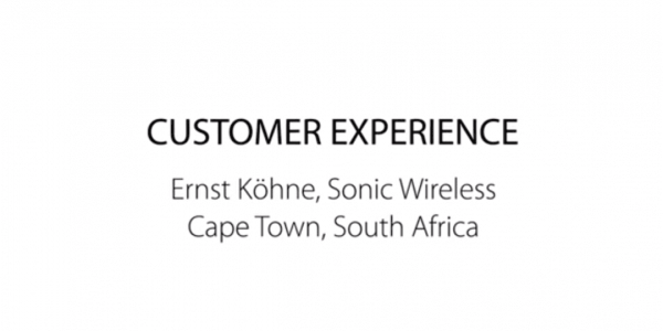 RF elements on Tour in SA: Interview with Sonic Telecoms, Cape Town