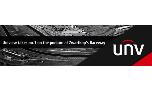 Uniview takes no.1 on the podium at Zwartkop’s Raceway