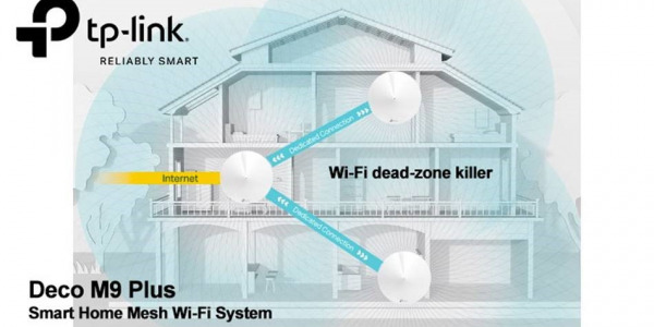 Introducing the TP-Link Deco M9 Plus: The most comprehensive whole home Wi-Fi Solution