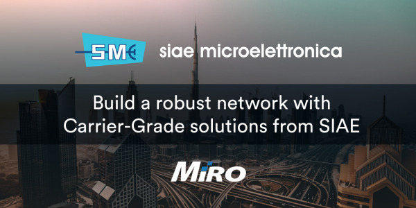 Build a robust network with Carrier-Grade Solutions from SIAE