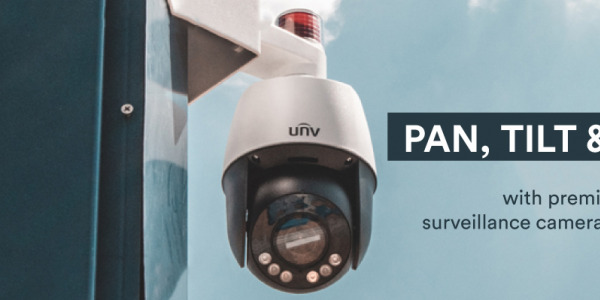 PAN, TILT & ZOOM with premium quality PTZ surveillance cameras from Uniview