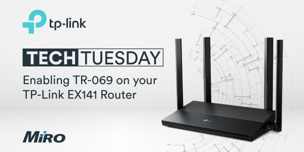 Enabling TR-069 on your TP-LINK EX141 Router