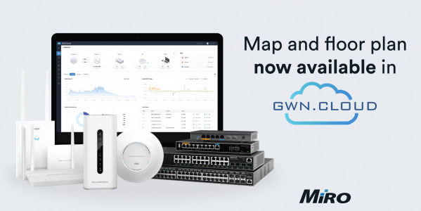Map and floor plan now available in GWN.Cloud