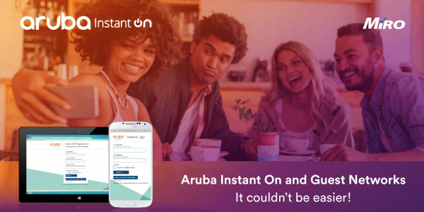 Setting up Guest Networks with Aruba Instant On is incredibly simple!
