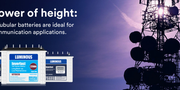 The Power of Height:  Why Tall Tubular Batteries are Ideal for Telecommunication Applications
